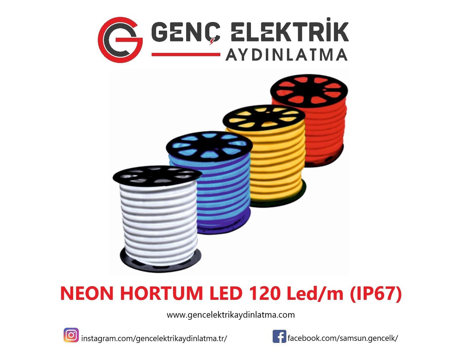 Neon Hortum Led Stoklarımızda